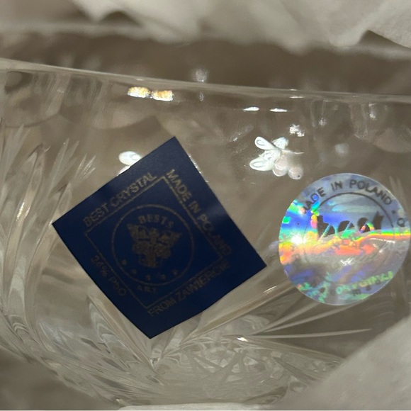 Barski Lead Crystal  Decorative Bowl Candy- Great Gift - Picture 11 of 12